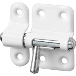 Verrou coulissant SRR25 blanc ABUS