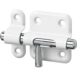 Verrou coulissant SRR35 blanc ABUS