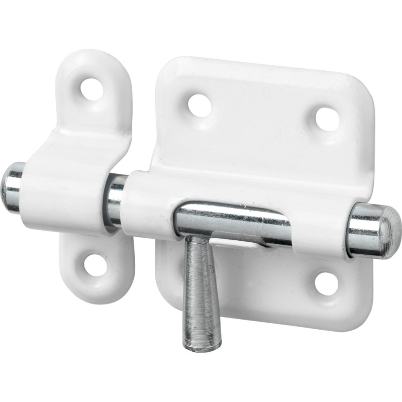 Verrou coulissant SRR35 blanc ABUS