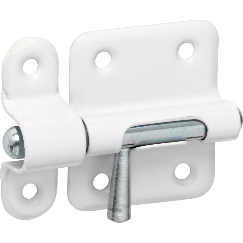 Verrou coulissant SRR40 blanc ABUS