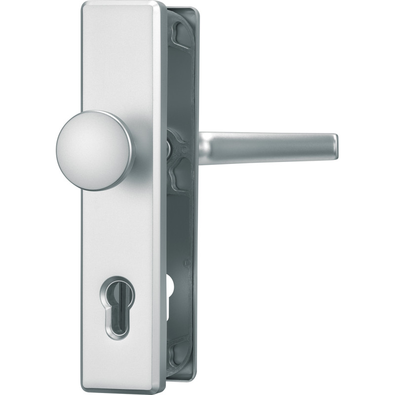 Garniture de porte HLN414 F1 argent ABUS