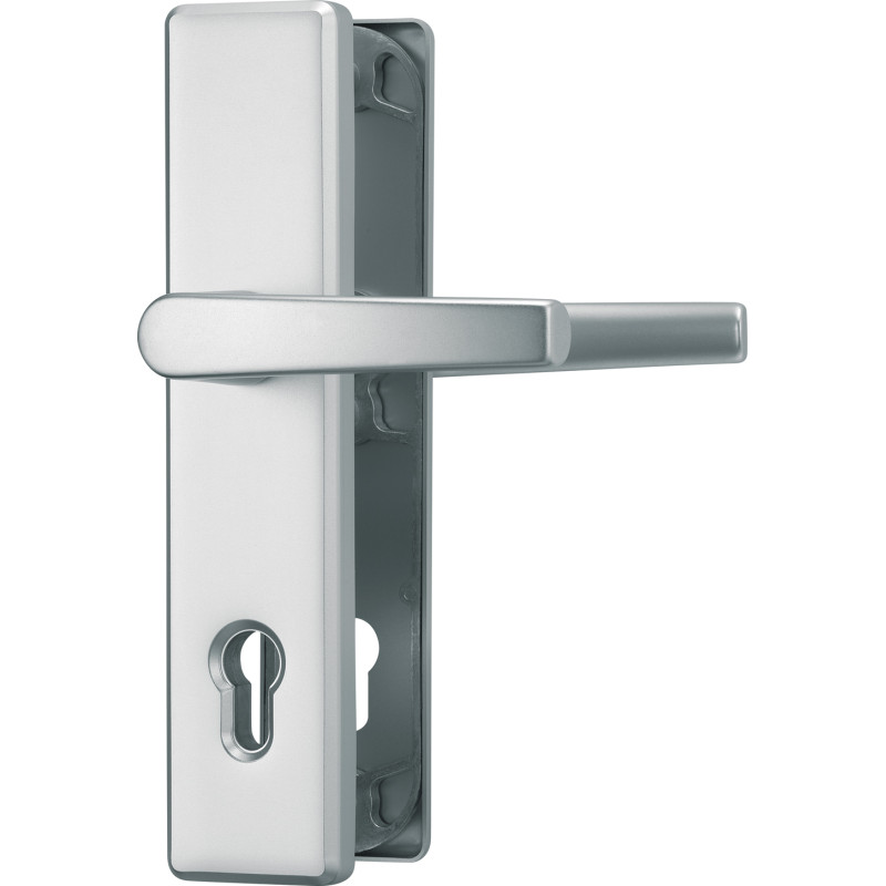 Garniture de porte HLN414 F1 argent ABUS