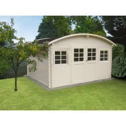 Abri de jardin Dainville II 28 mm 3,88 x 2,98 m SOLID