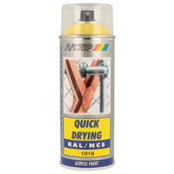 Peinture Acrylique Jaune Zinc – Séchage Rapide | MOTIP