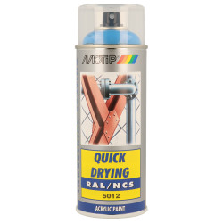 Peinture Acrylique Spray Bleu Clair – Séchage Rapide | MOTIP