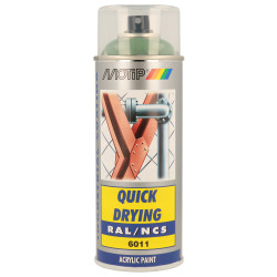 Peinture Acrylique Spray Vert Réséda – Séchage Rapide | MOTIP