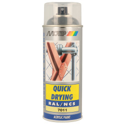 Peinture Acrylique Gris Fer – Séchage Rapide | MOTIP