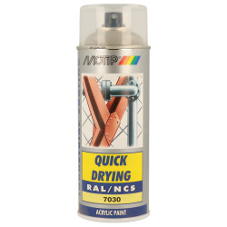 Peinture Acrylique Gris Pierre – Séchage Rapide | MOTIP