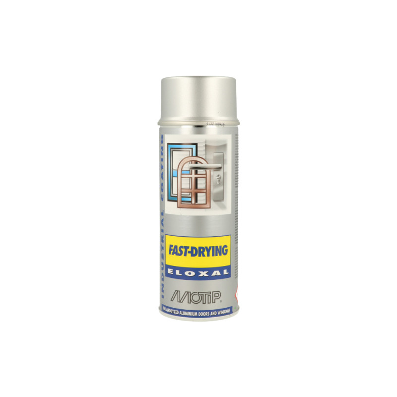 Peinture en spray Eloxal argent 0,4 L MOTIP