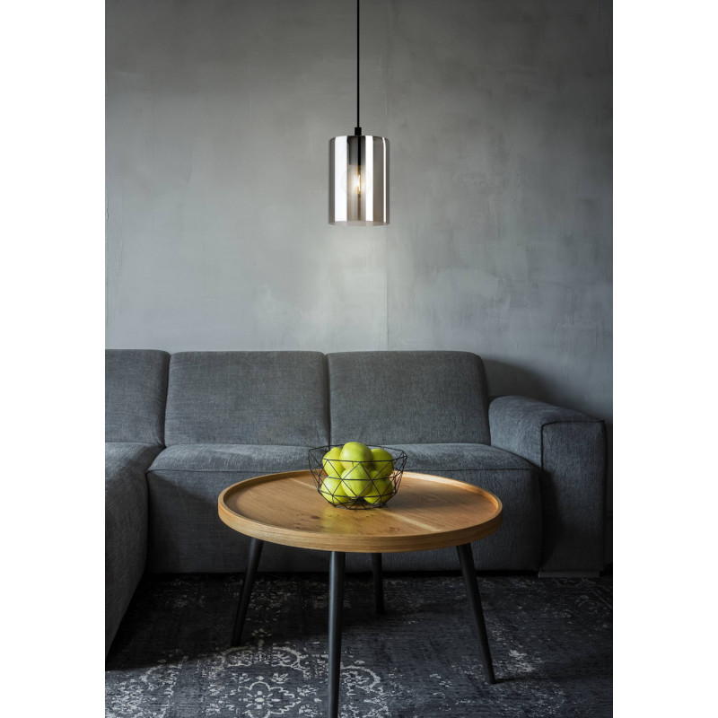 Suspension Cadaques 1 noire E27 40 W EGLO Suspension Cadaques 1 noire E27 40 W EGLO