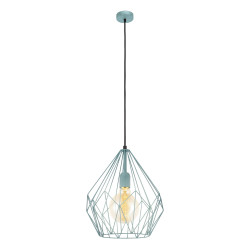 Suspension Carlton menthe Ø 31 cm E27 60 W EGLO Suspension Carlton menthe Ø 31 cm E27 60 W EGLO