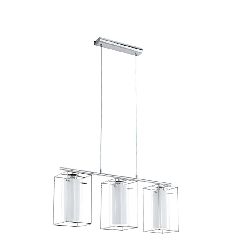 Suspension Loncino 1 chrome E27 3 × 60 W EGLO Suspension Loncino 1 chrome E27 3 × 60 W EGLO