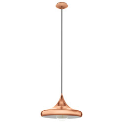 Suspension Coretto 2 cuivre E27 60 W EGLO