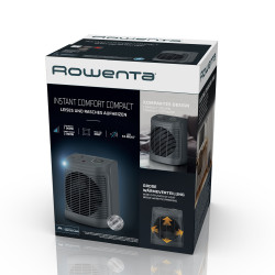 Radiateur soufflant Instant Comfort Aqua anthracite 2000 W ROWENTA