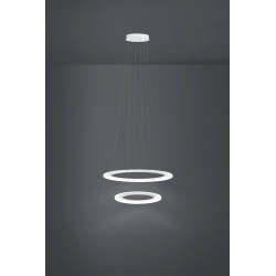 Suspension LED Penaforte blanche Ø 59 cm dimmable 33 W et 19,5 W EGLO Suspension LED Penaforte blanche Ø 59 cm dimmable 33 W et 19,5 W EGLO