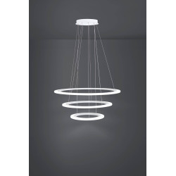 Suspension LED Penaforte blanche Ø 79 cm dimmable 45 W, 33 W et 19,5 W EGLO Suspension LED Penaforte blanche Ø 79 cm dimmable 45 W, 33 W et 19,5 W EGLO