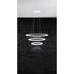 Suspension LED Penaforte blanche Ø 79 cm dimmable 45 W, 33 W et 19,5 W EGLO Suspension LED Penaforte blanche Ø 79 cm dimmable 45 W, 33 W et 19,5 W EGLO