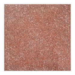 Dalle de terrasse rouge 40 x 40 x 3,7 cm COBO GARDEN