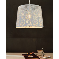 Suspension Hambleton blanche E27 60 W EGLO Suspension Hambleton blanche E27 60 W EGLO