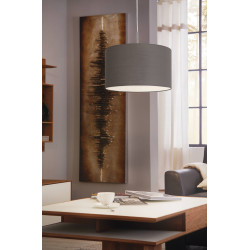 Suspension Pasteri anthracite Ø 38 cm E27 60 W EGLO Suspension Pasteri anthracite Ø 38 cm E27 60 W EGLO