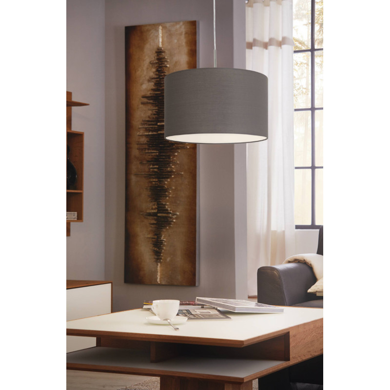 Suspension Pasteri anthracite Ø 38 cm E27 60 W EGLO Suspension Pasteri anthracite Ø 38 cm E27 60 W EGLO
