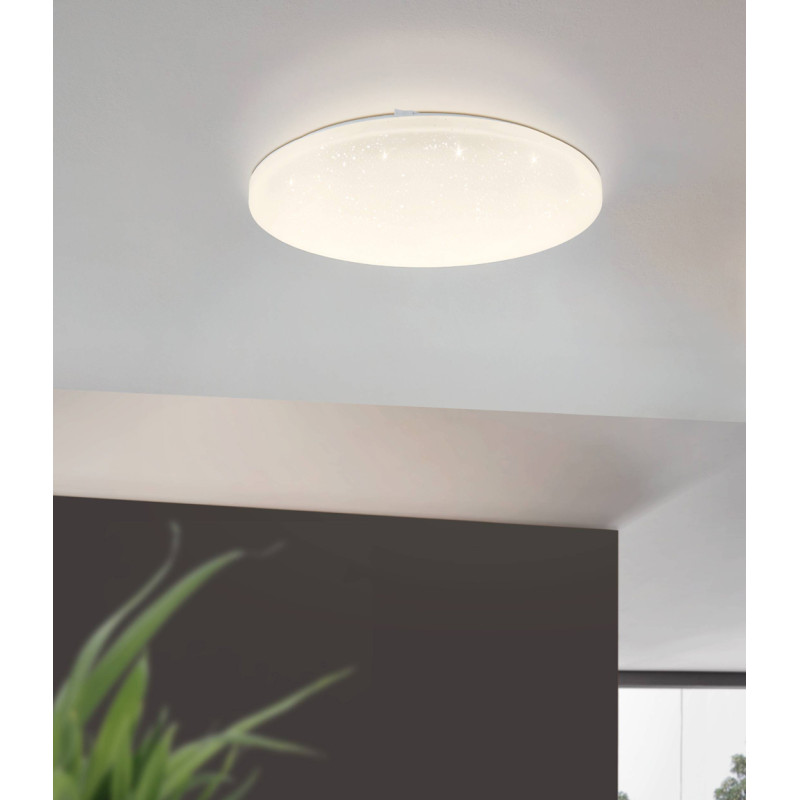 Plafonnier LED Frania-s blanc Ø 43 cm 6 × 5,5 W EGLO Plafonnier LED Frania-s blanc Ø 43 cm 6 × 5,5 W EGLO