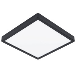 Plafonnier LED Fueva 5 noir 20,5 W EGLO