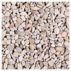 Palette 40 sacs Gravier mignonette Castle Rock beige et gris 8-12 mm 25 kg COBO GARDEN (livraison à domicile)