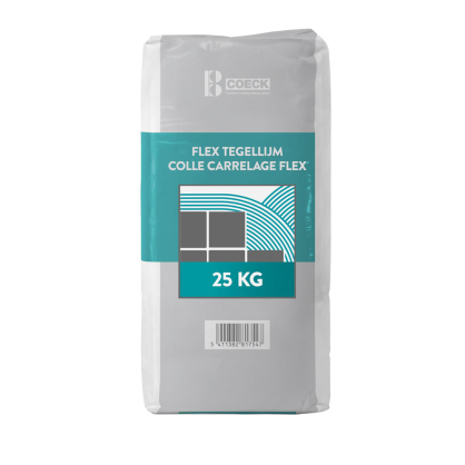 Palette 48 sacs Colle pour carrelage Flex grise 25 kg