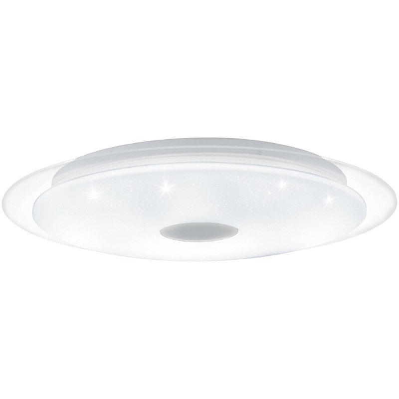 Plafonnier LED Lanciano 1 blanc dimmable Ø 56 cm 33 W EGLO