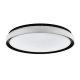 Plafonnier LED Seluci noir et blanc dimmable Ø 49 cm 4 × 10 W EGLO