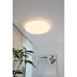 Plafonnier LED Frania blanc Ø 55 cm 50 W EGLO Plafonnier LED Frania blanc Ø 55 cm 50 W EGLO