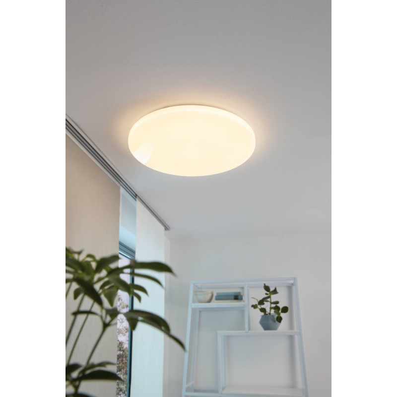 Plafonnier LED Frania blanc Ø 55 cm 50 W EGLO Plafonnier LED Frania blanc Ø 55 cm 50 W EGLO