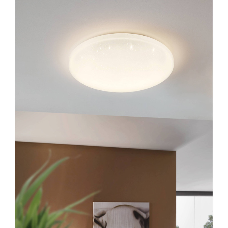 Plafonnier LED Frania-s blanc Ø 55 cm 50 W EGLO Plafonnier LED Frania-s blanc Ø 55 cm 50 W EGLO