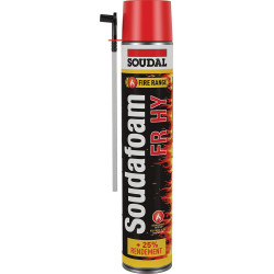 Mousse PU coupe-feu Soudafoam 0,75 L SOUDAL