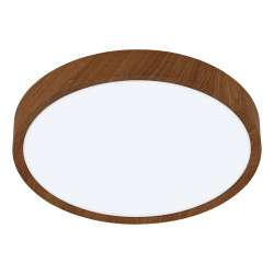 Plafonnier LED Musurita bois naturel Ø 34 cm 14,5 W EGLO
