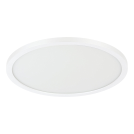 Plafonnier LED Campaspero blanc dimmable Ø 29,5 cm 14 W EGLO