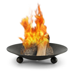 Brasero noir Ø 57 x 15 cm