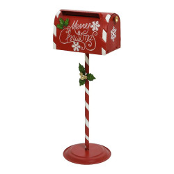 Boîte aux lettres Merry Christmas 36,5 x 29,5 x 89 cm DECORIS