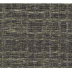 Intissé vinyle Paille noir 53 cm