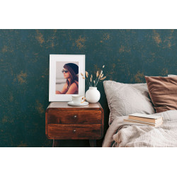 Intissé vinyle Putz bleu 53 cm