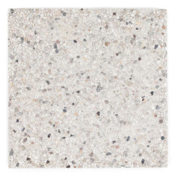 Palette 120 Dalles de terrasse Silex blanche 6/8 40 x 40 x 4 cm COBO GARDEN (livraison à domicile)
