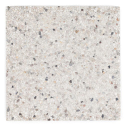 Palette 120 Dalles de terrasse Silex blanche 6/8 40 x 40 x 4 cm COBO GARDEN (livraison à domicile)