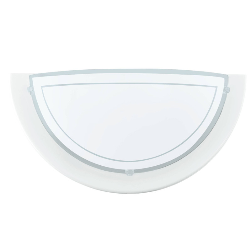 Applique murale Planet 1 blanche E27 60 W EGLO