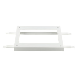 Luminaire à grille LED Salobrena 1 blanc 33 W EGLO