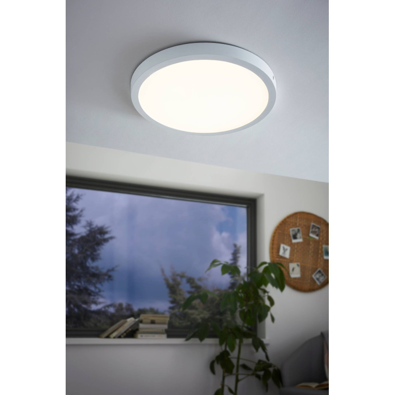 Plafonnier LED Fueva 1 blanc Ø 40 cm 22,3 W EGLO Plafonnier LED Fueva 1 blanc Ø 40 cm 22,3 W EGLO