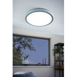 Plafonnier LED Fueva 1 argent Ø 40 cm 22,3 W EGLO Plafonnier LED Fueva 1 argent Ø 40 cm 22,3 W EGLO