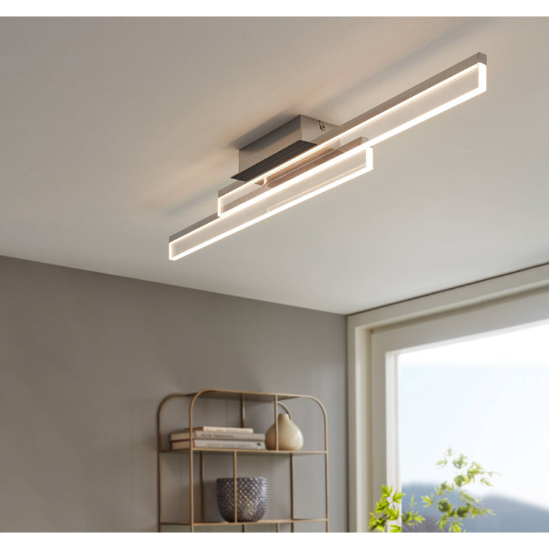 Plafonnier LED Palmital chrome 2 × 11 W EGLO Plafonnier LED Palmital chrome 2 × 11 W EGLO