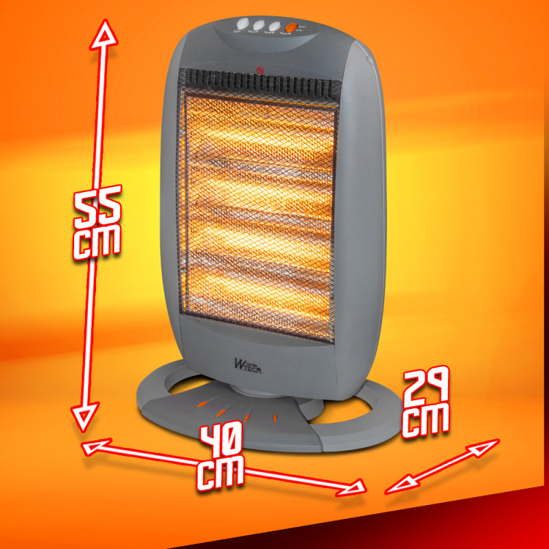 Radiateur halogène 1600 W WARMTECH
