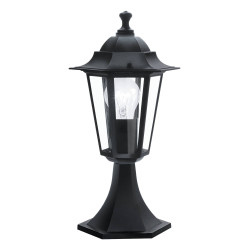 Potelet extérieur Laterna 4 noir Ø 19,5 cm E27 60 W EGLO